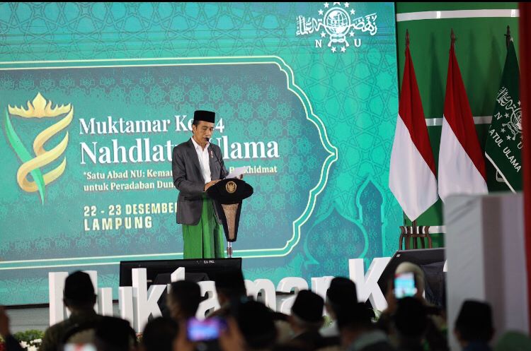 Presiden Jokowi Buka Muktamar Ke 34 NU Di Lampung Parade Id