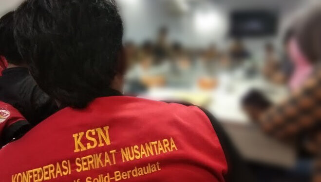 Serikat KSN Bela Buruh: Minta Hak-hak Dipenuhi