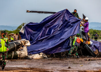 Libatkan KNKT, KSAD Pastikan All Out Investigasi Jatuhnya Heli Mi-17 di Kendal