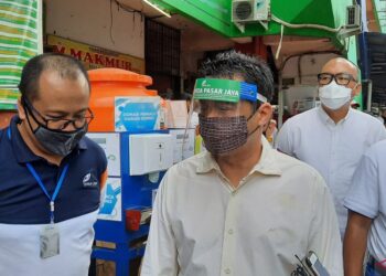 Wagub Pastikan Pasar di Jakarta Sudah Terapkan Protokol Kesehatan