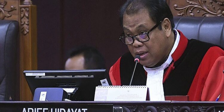 Arief Hidayat Singgung MK Belum Pernah Dilibatkan Bahas RUU MK