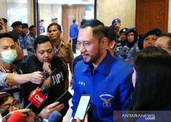 AHY Lakukan Pertemuan Tertutup dengan Pengurus DPP Golkar