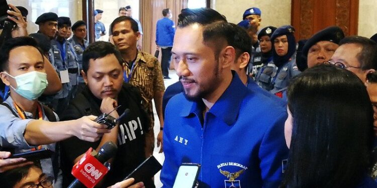 AHY Lakukan Pertemuan Tertutup dengan Pengurus DPP Golkar