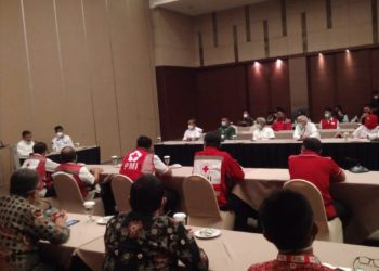 Ketum PMI Pusat Beri Pengarahan ke PMI Sulsel