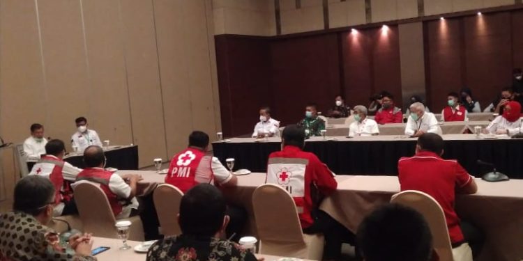 Ketum PMI Pusat Beri Pengarahan ke PMI Sulsel