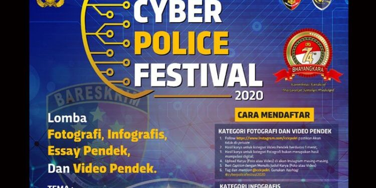 Sambut HUT Bhayangkara, Bareskrim Gelar “Cyber Police Festival”
