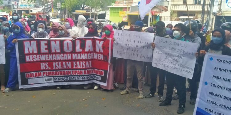 Demo soal Honor, Puluhan Perawat Senggol Jokowi dan JK