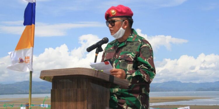 Danlantamal Resmikan Desa Ketahanan Pangan Binaan Lanal Tolitoli