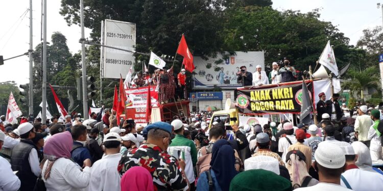 ANAK NKRI Bogor Raya Tumpah ke Jalan: Tolak RUU HIP