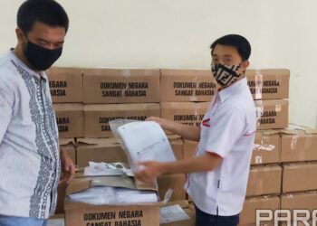 KPUD Gowa Terima Logistik Pilkada