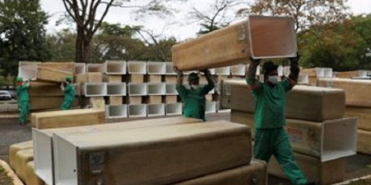 Korban Meninggal Corona di Brazil Lampaui 60.000 jiwa