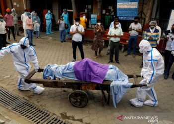 Hampir 700.000 Kasus, India Negara Ketiga Paling Terpukul Corona