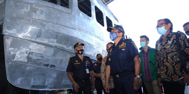 Kemenhub Bangun Tiga Kapal Patroli untuk Jaga Keselamatan Pelayaran