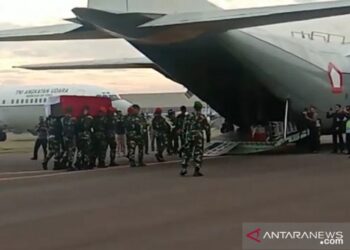 Panglima TNI Hadiri Pelepasan Jenazah Prajurit yang Gugur di Kongo