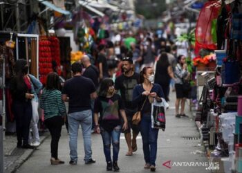 Brazil Catat 41.857 Kasus Tambahan Corona