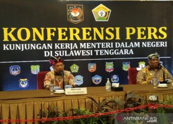 Mendagri Sarankan Pemprov Sultra buat Perda Penanganan Covid-19