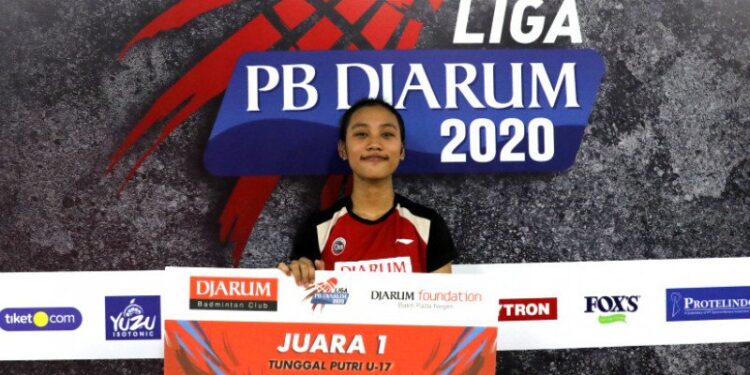 Mutiara Ayu Atlet Terbaik Liga PB Djarum 2020 setelah Bikin Kejutan