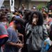 Mahasiswa asal Papua di Malang Melakukan Blokade Jalan Raya