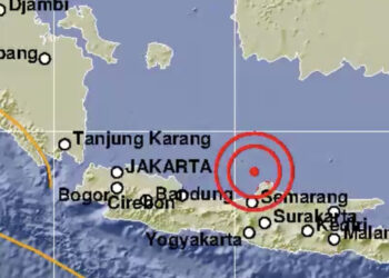 Gempa Bumi 6,1 Magnitudo Guncang Jawa Tengah