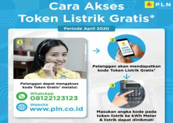 Masyarakat Bisa Klaim Token Gratis PLN Hari Ini