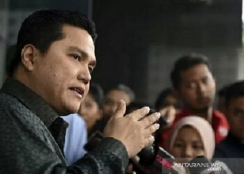 Erick Thohir Sambangi KPK Diskusi Pemulihan Ekonomi Nasional