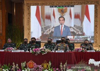 Presiden Jokowi Minta Perwira Remaja TNI dan Polri Kuasai Teknologi