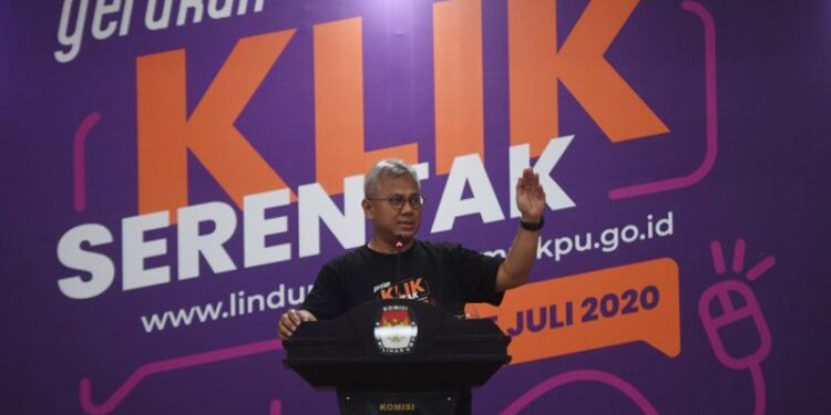 KPU Luncurkan Gerakan Coklit dan Gerakan Klik Serentak