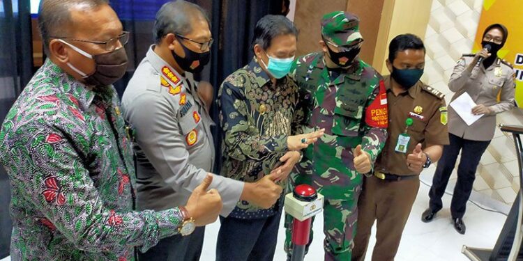 Polresta Sidoarjo Miliki Aplikasi Pelacak Pasien Covid-19