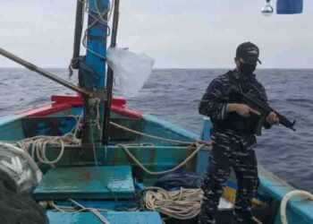 TNI AL Tangkap Kapal Vietnam Lakukan Ilegal Fishing di Natuna Utara