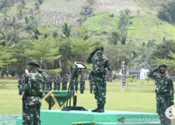 Diresmikan Pangdam XIII/Merdeka, Yonif 715/Mtl Gorontalo Jadi Raider