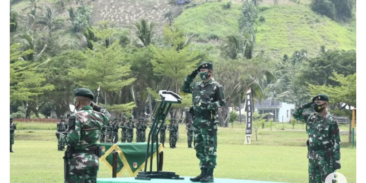 Diresmikan Pangdam XIII/Merdeka, Yonif 715/Mtl Gorontalo Jadi Raider