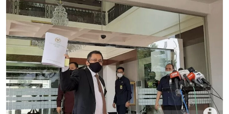 Naskah Final UU Ciptaker Sampai di Istana
