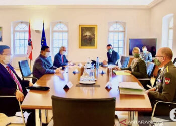 Menteri Pertahanan RI Berkunjung ke Austria