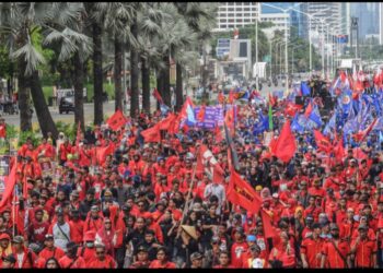 50 Ribu Buruh dari Banten Rencanakan Aksi di Istana Negara 20 Oktober 2020