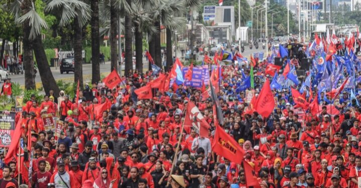 50 Ribu Buruh dari Banten Rencanakan Aksi di Istana Negara 20 Oktober 2020