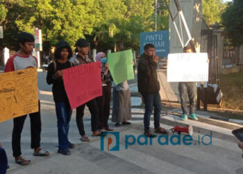 Aksi Tuntut Tuntaskan Dugaan Kasus Represif Aparat Kepolisian