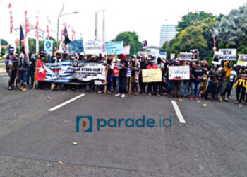 AMP Bersama FRI-WP Unjuk Rasa Peringati HUT Papua Barat