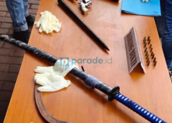 Polri Sebut Pengikut MRS Todongkan Senpi dan Sajam ke Anggotanya