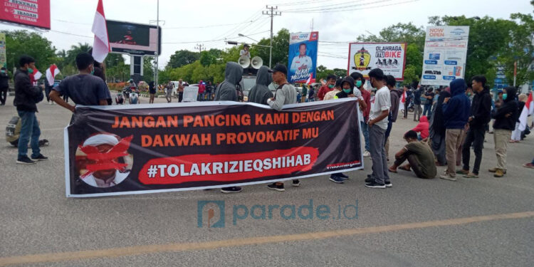 Aliansi Masyarakat Sultra Tolak Rencana Kedatangan HRS