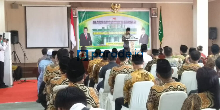 Menag Silaturahmi dengan Tokoh Agama, Masyarakat, dan Ormas NTB