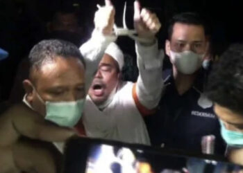 Diperiksa Belasan Jam, HRS Ditahan di Rutan Polda Metro Jaya