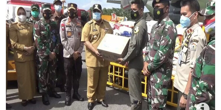 Pesawat Hercules Angkut Bantuan Kemanusiaan Sultra ke Sulbar