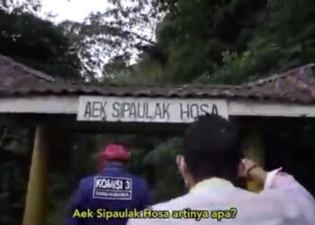 Kunjungan Menparekraf ke Aek Sipaolak Hosa