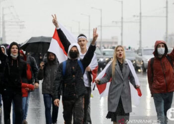 Dua Jurnalis Terancam Penjara karena Beritakan Unjuk Rasa di Belarus