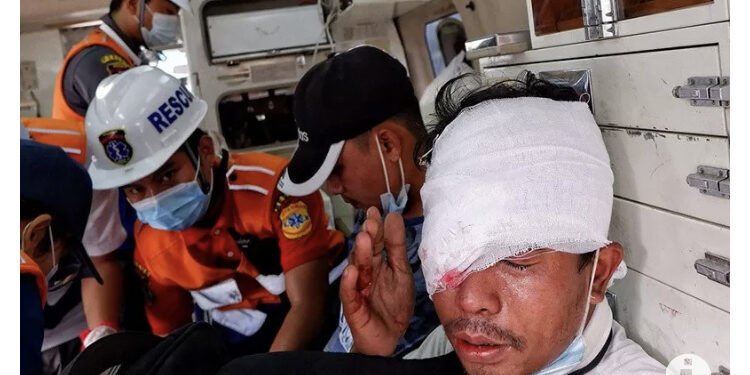 Lima Orang Tewas saat Protes di Myanmar