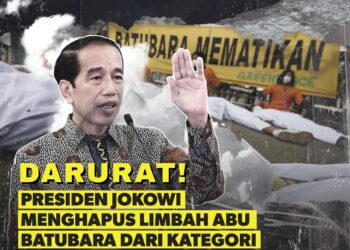 Pencabutan Limbah Abu Batubara dari Ketegori B3 Disorot Greenpeace