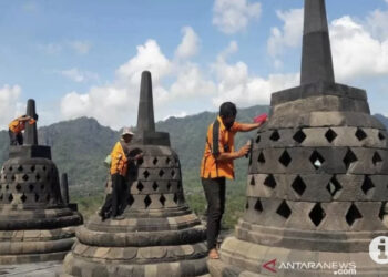 Borobudur Disiapkan sebagai Laboratorium Konservasi Cagar Budaya