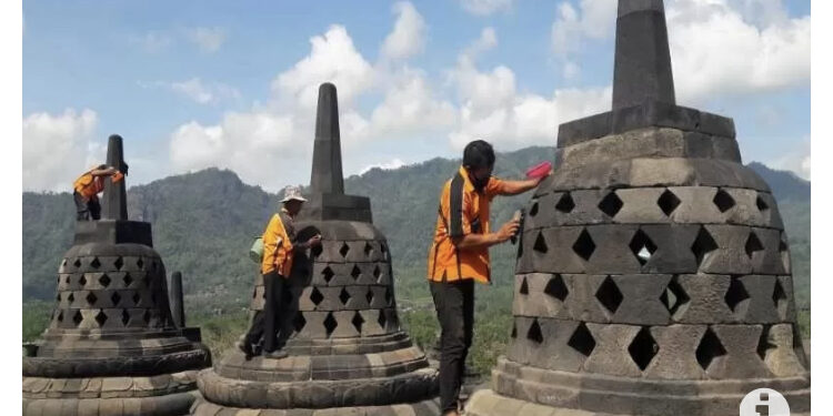 Borobudur Disiapkan sebagai Laboratorium Konservasi Cagar Budaya