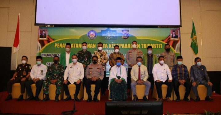 PWNU, UHO dan Polda Sultra Teken MOU Guna Cegah Gerakan Radikalisme