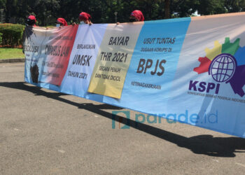 Tuntutan Aksi Buruh FSPMI KSPI Hari Ini